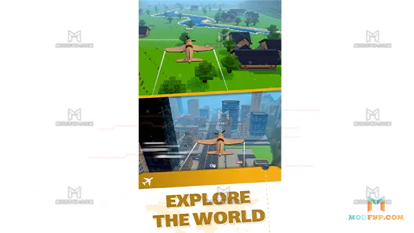 Epic Plane Mod APK (Unlimited Money) Screenshot