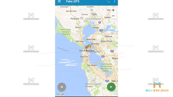 Fake GPS location Mod APK (Free) Screenshot