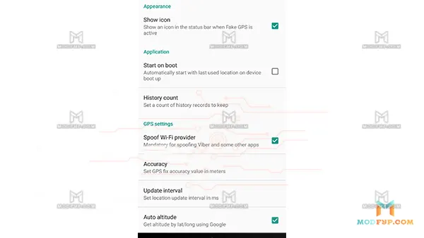 Fake GPS location Mod APK (Free) Screenshot