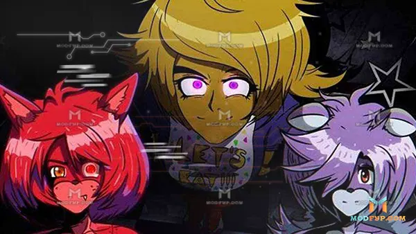 Five Nights in Anime 3D APK Screenshot