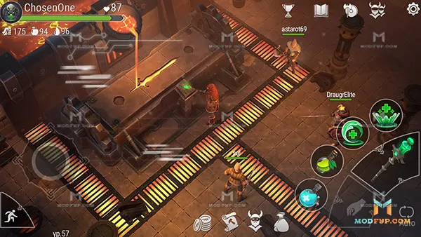 Frostborn Mod APK (Free Craft) Screenshot