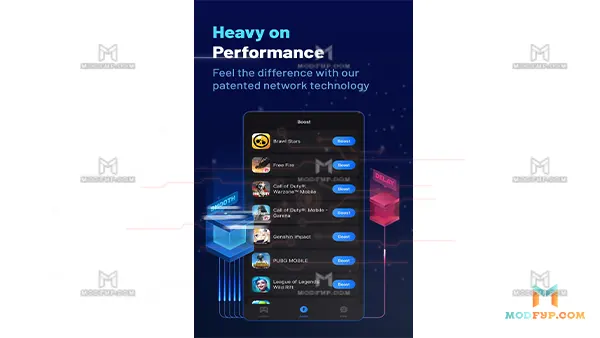 Gearup Booster APK (Premium) Screenshot
