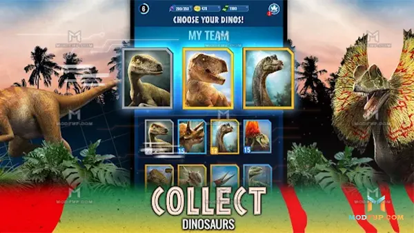 Jurassic World Alive Mod APK (Unlimited Money) Screenshot