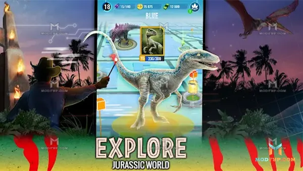 Jurassic World Alive Mod APK (Unlimited Money) Screenshot
