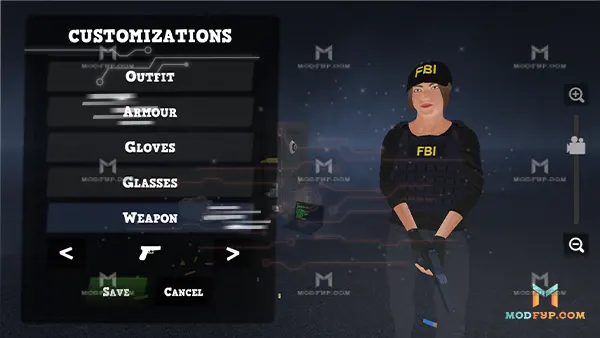 Justice Rivals 3 APK (Aim Bot, Unlimited Money) Screenshot