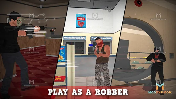 Justice Rivals 3 APK (Aim Bot, Unlimited Money) Screenshot