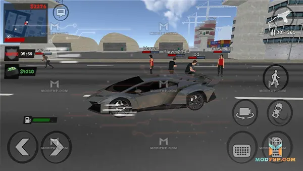 Justice Rivals 3 APK (Aim Bot, Unlimited Money) Screenshot
