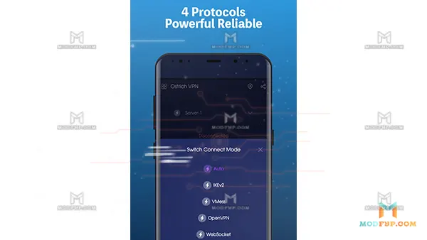 Ostrich VPN APK (MOD, Premium) Screenshot