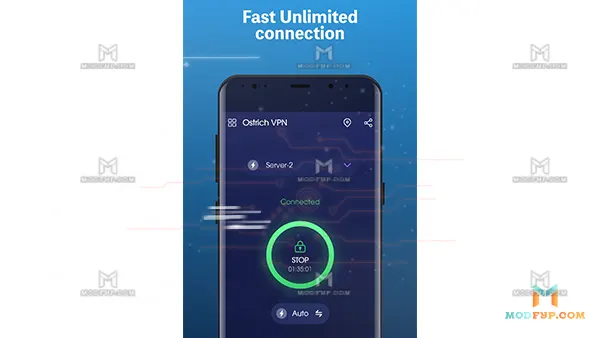 Ostrich VPN APK (MOD, Premium) Screenshot