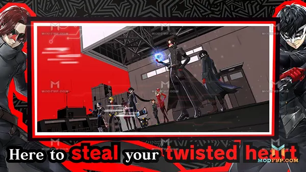 Persona 5 The Phantom X APK (Español) Screenshot