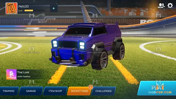 Rocket League Sideswipe Mod APK (Mod Menu) Screenshot