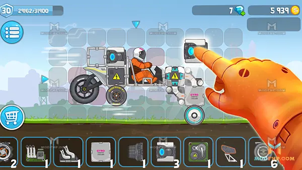 Rovercraft Mod APK (Dinero Infinito) Screenshot
