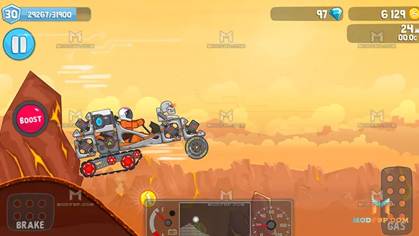 Rovercraft Mod APK (Dinero Infinito) Screenshot