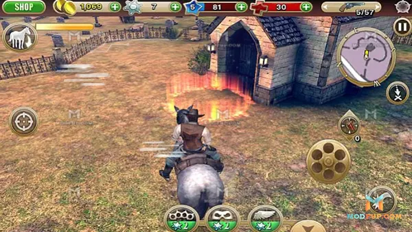 Six Guns APK (OBB, Unlimited Money) Screenshot