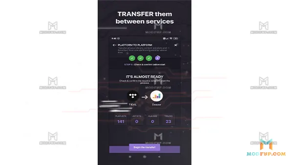 Soundiiz Premium APK (MOD) Screenshot