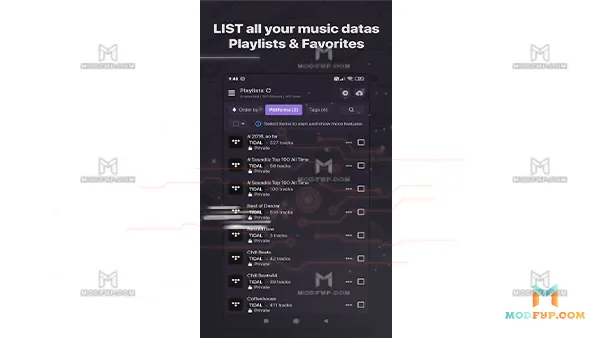 Soundiiz Premium APK (MOD) Screenshot