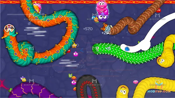 Worm Hunt Mod APK (Unlimited Money) Screenshot