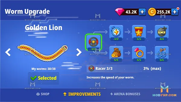 Worm Hunt Mod APK (Unlimited Money) Screenshot