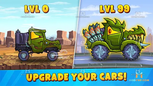 Car Eats Car 3 Mod APK (Unlimited Money) Screenshot