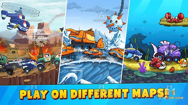Car Eats Car 3 Mod APK (Unlimited Money) Screenshot