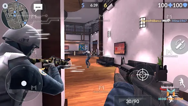 Critical Ops Mod APK (Unlimited money, Aimbot) Screenshot