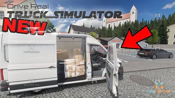 Drive Real Truck Simulator Mod APK (Unlimited Money) Screenshot