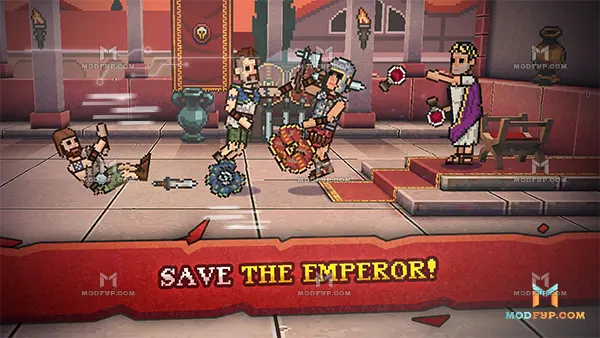 Gladihoppers Mod APK (Unlimited Health) Screenshot