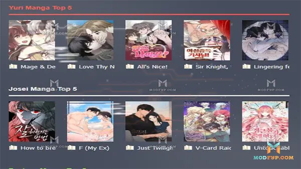 Mangago.me APK Screenshot
