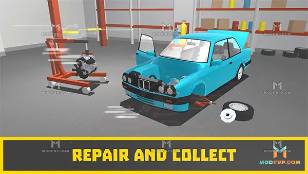 Retro Garage APK (Unlimited Money) Screenshot