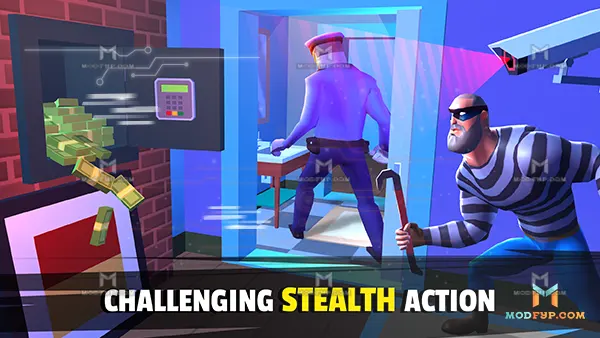 Robbery Madness 2 Mod APK (Unlimited Money) Screenshot