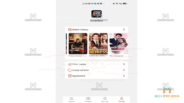 ScriptBot APK Screenshot