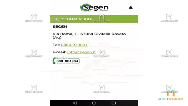 Segen APK Screenshot
