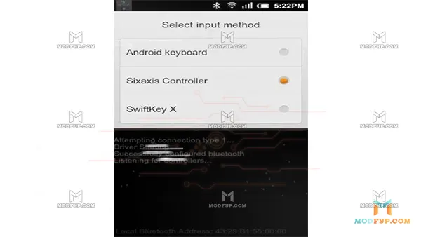 Sixaxis Controller APK (MOD, No Root) Screenshot