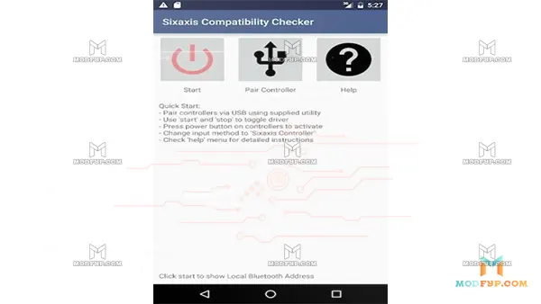 Sixaxis Controller APK (MOD, No Root) Screenshot