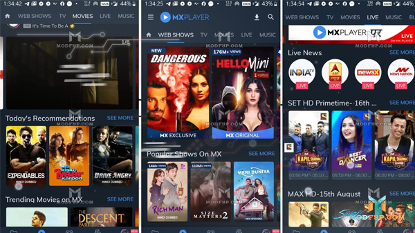 Transparent 4K APK (Movie App) Screenshot