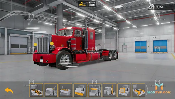 Truck Simulator Big Rigs APK (Dinero Infinito) Screenshot