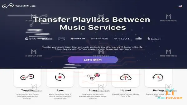 Tunemymusic Mod APK (Premium) Screenshot
