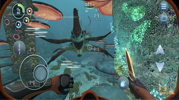 Subnautica APK (Mobile Game) Screenshot