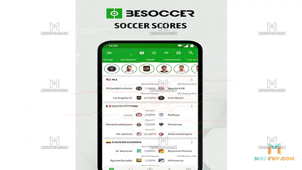 BeSoccer APK Screenshot