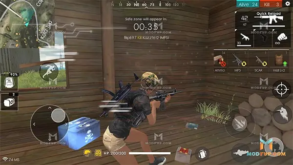 Crazy Bot Pro APK (Free Fire) Screenshot