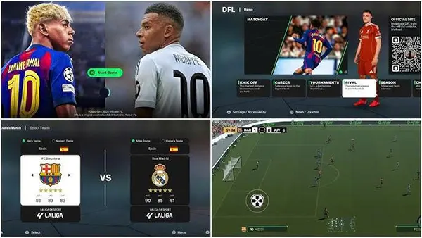 DFL 26 APK (OBB Offline) Screenshot