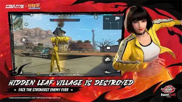 Free Fire MAX x NARUTO APK (OBB) Screenshot