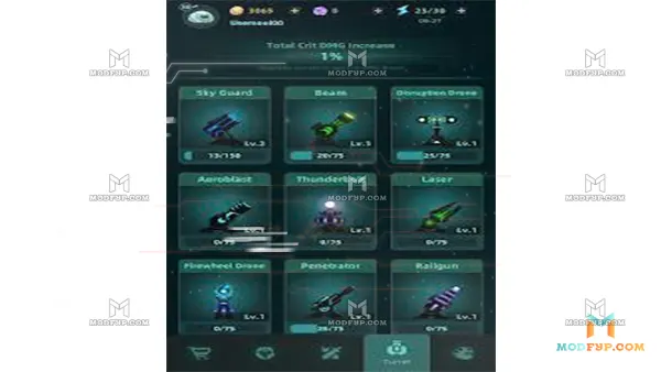 Galaxy Defense Mod APK (Unlimited Everything) Screenshot
