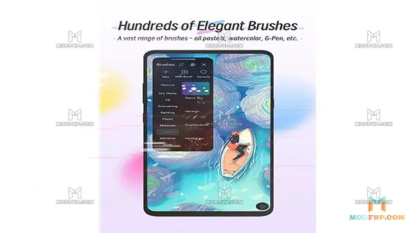 HiPaint Mod APK (Premium) Screenshot