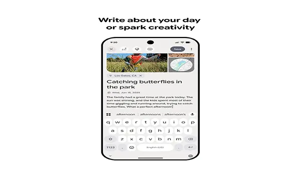 Journal APK Screenshot