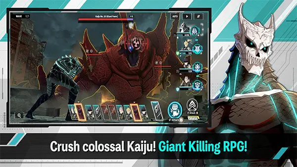 KAIJU NO. 8 THE GAME APK Screenshot