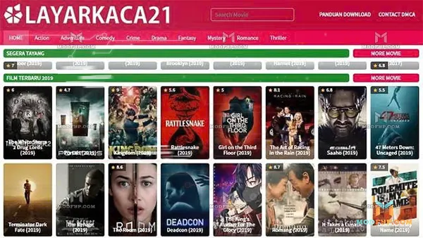 Layarkaca21 APK Screenshot