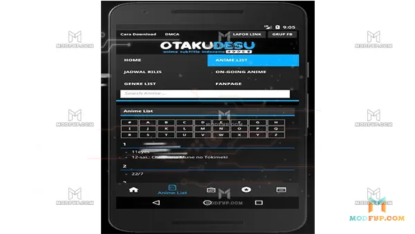 Otakudesu APK Screenshot