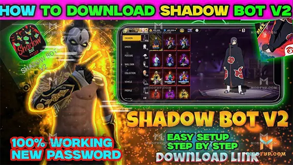 Shadow Bot v3 APK (Free Fire) Screenshot
