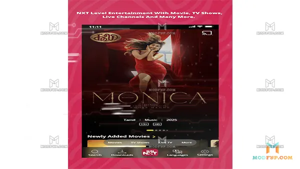 Sun NXT Mod APK Screenshot